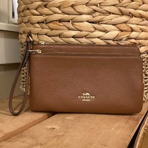 Coach Double Zip Wallet (NEW)